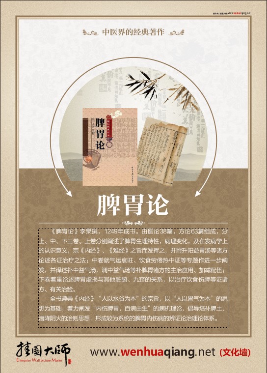 中醫(yī)經(jīng)典著作 脾胃論